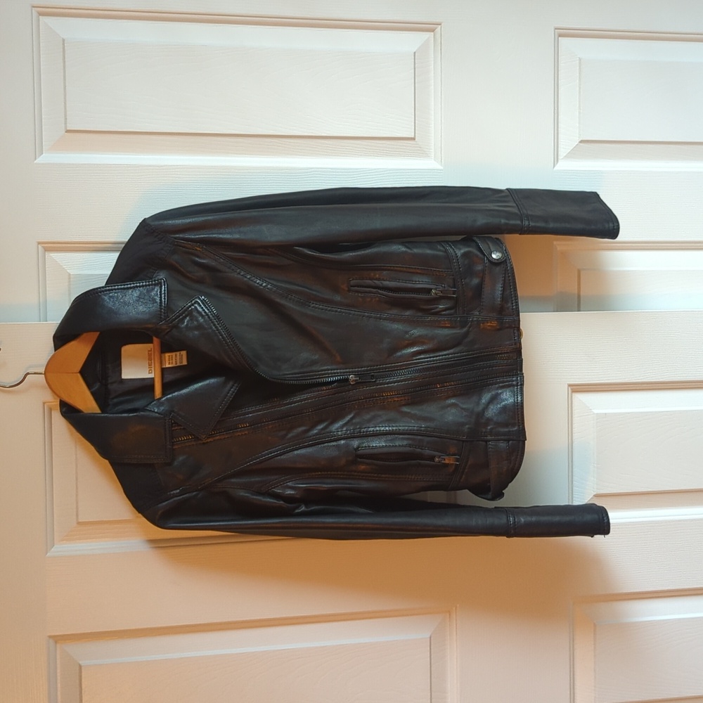 Diesel leather jacket